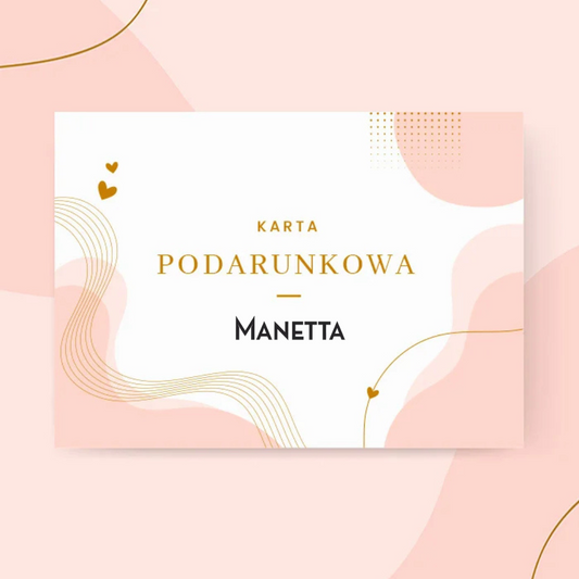 Karta podarunkowa - Manetta
